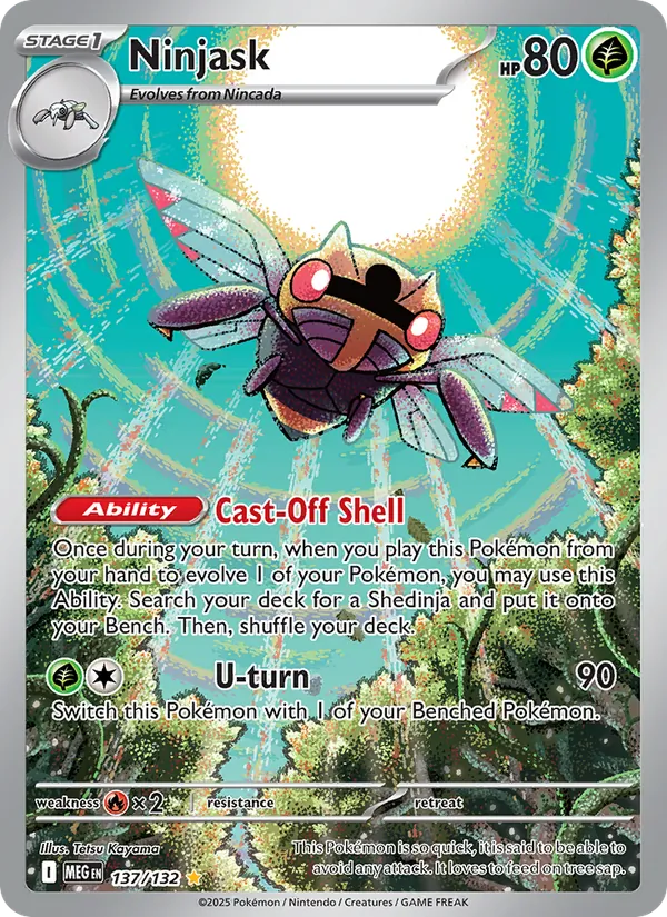 Ninjask 137 – Holo
