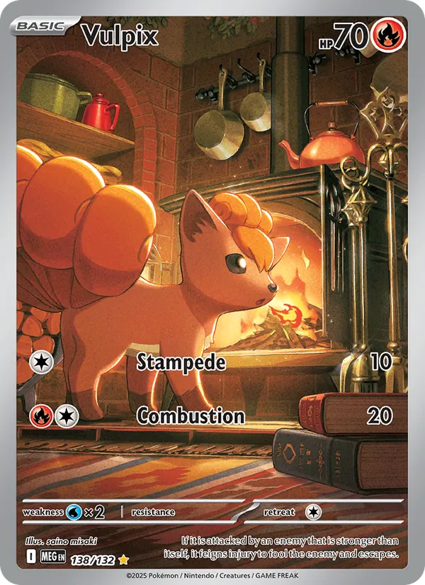 Vulpix 138 – Holo