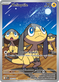 Helioptile – Mega Evolution #143