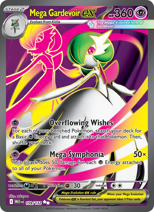 Mega Gardevoir ex 159 – Holo