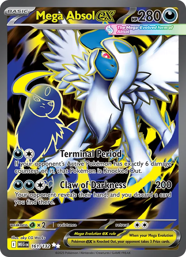 Mega Absol ex 161 – Holo