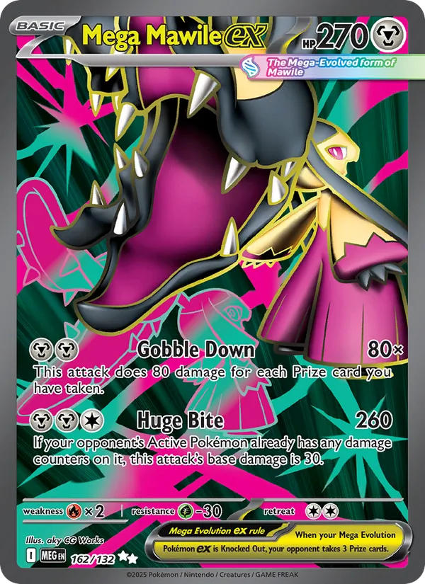 Mega Mawile ex 162 – Holo