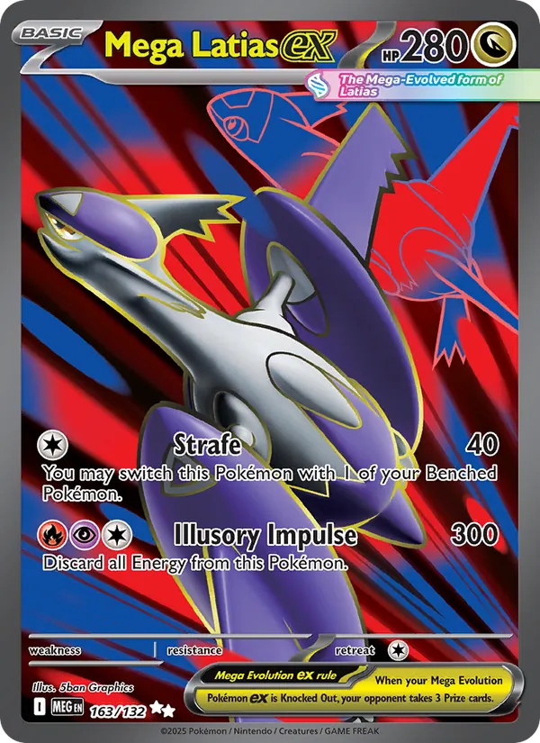 Mega Latias ex 163 – Holo