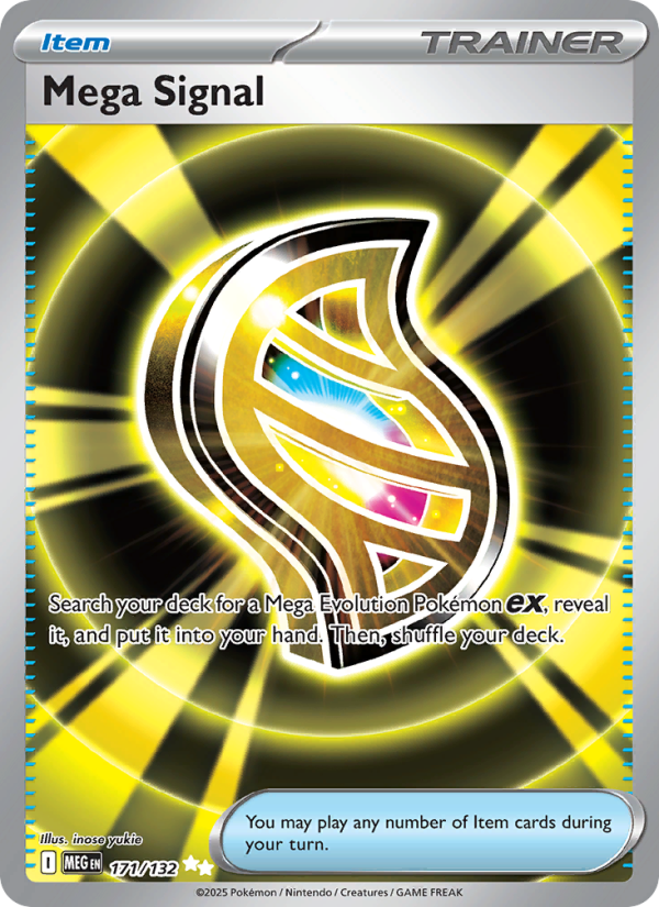 Mega Signal Pokémon TCG Card