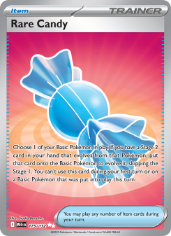 Rare-candy – Mega Evolution #175