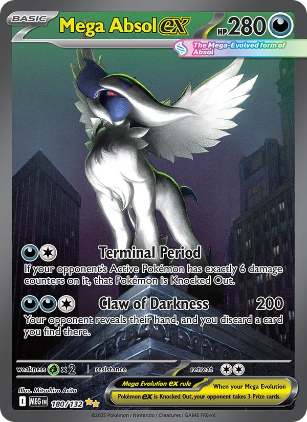 Mega Absol ex 180 – Holo