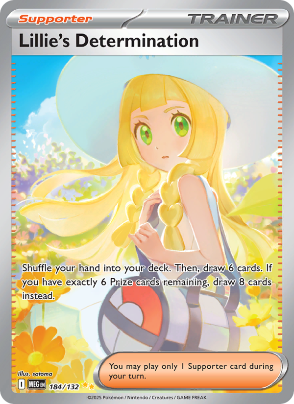 Lillie's Determination Pokémon TCG Card