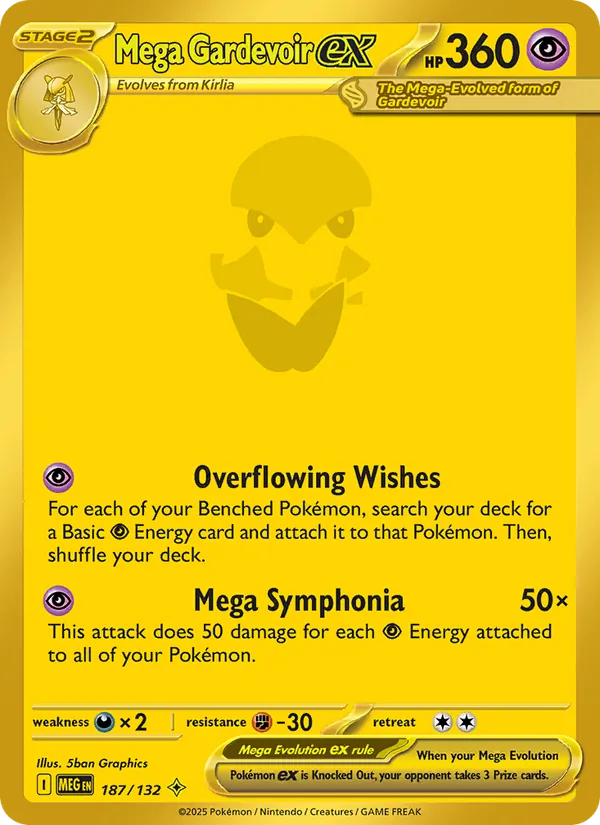 Mega Gardevoir ex 187 – Holo