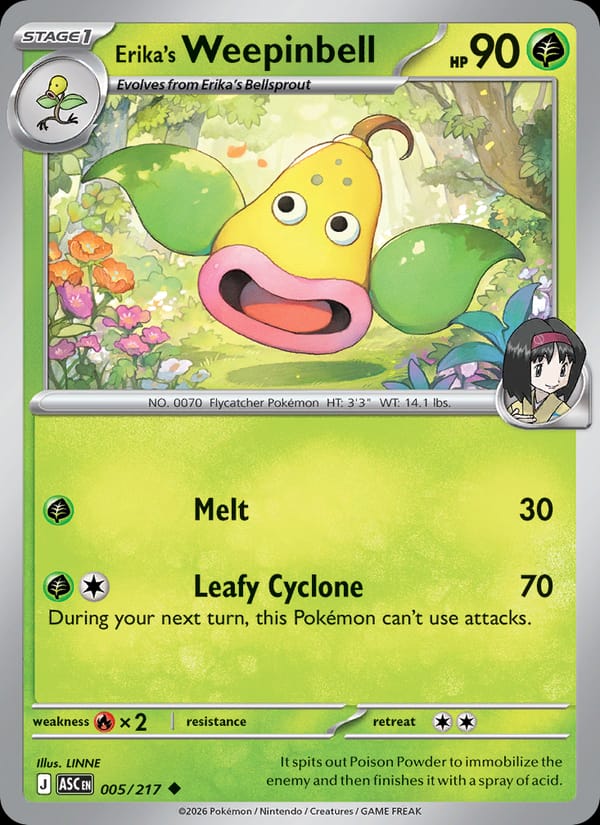 Erika's Weepinbell 005/217
