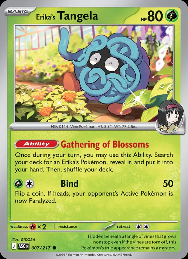 Erika's Tangela 007/217