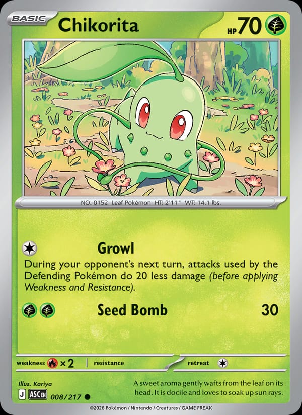 Chikorita 008/217