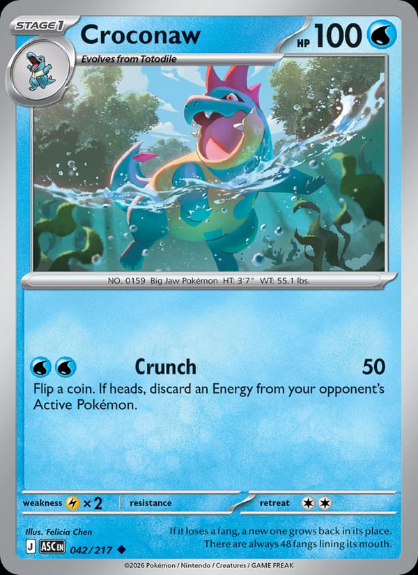 Croconaw 042/217