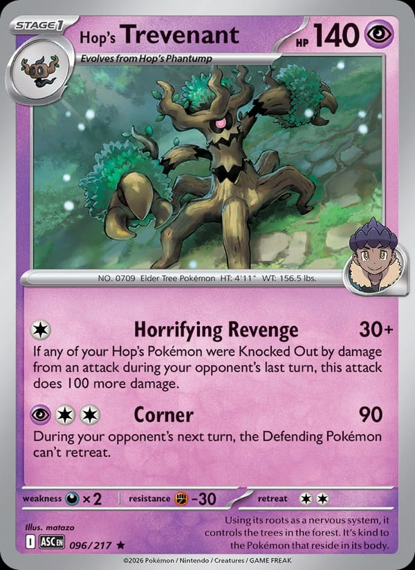 Hop's Trevenant 096/217
