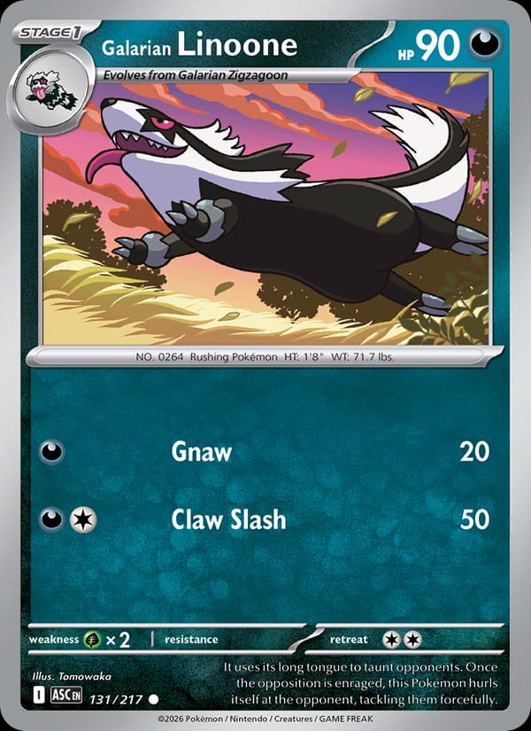 Galarian Linoone 131/217