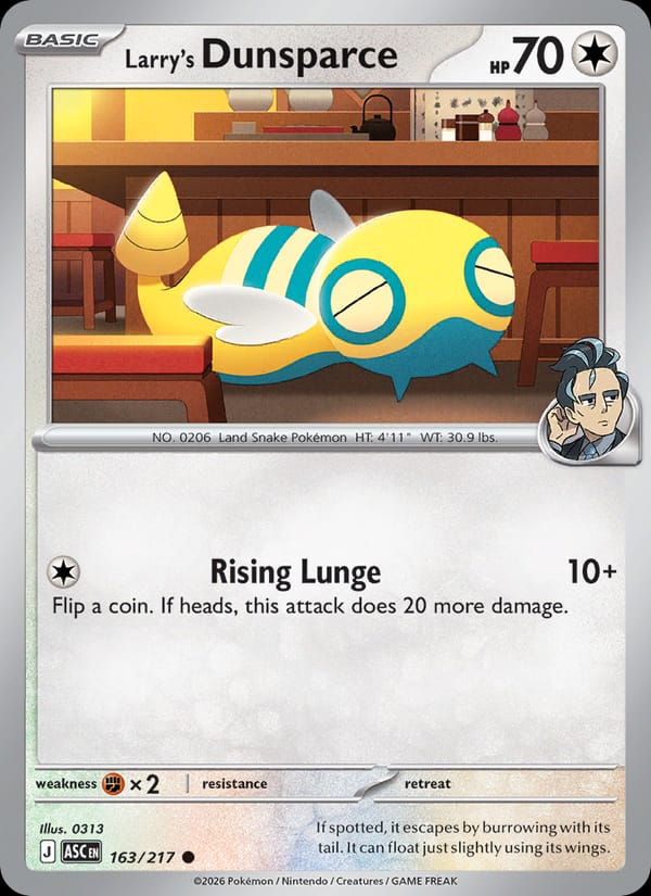 Larry's Dunsparce 163/217