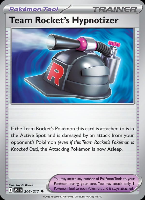 Team Rocket's Hypnotizer 206/217