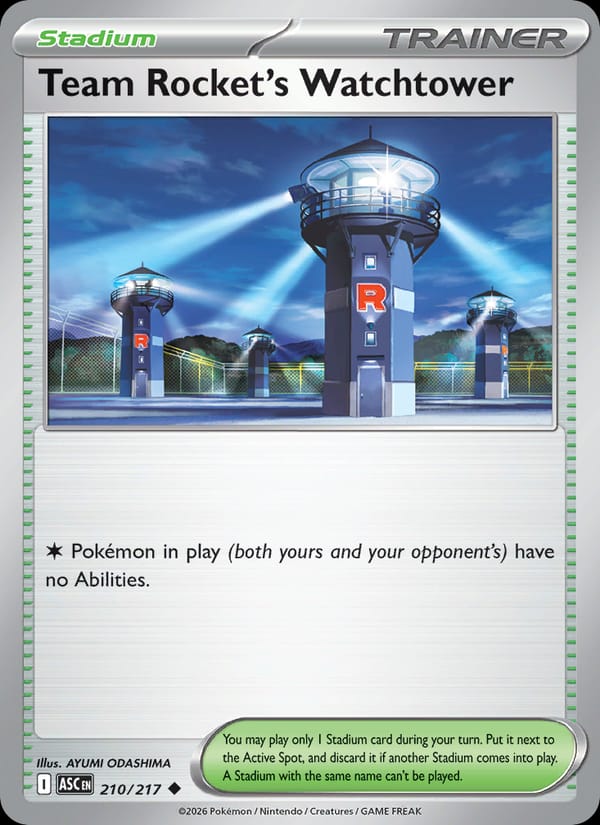 Team Rocket's Watchtower 210/217