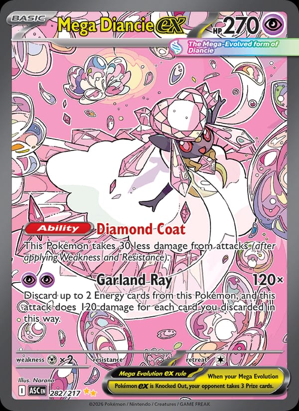 Mega Diancie ex 282/217