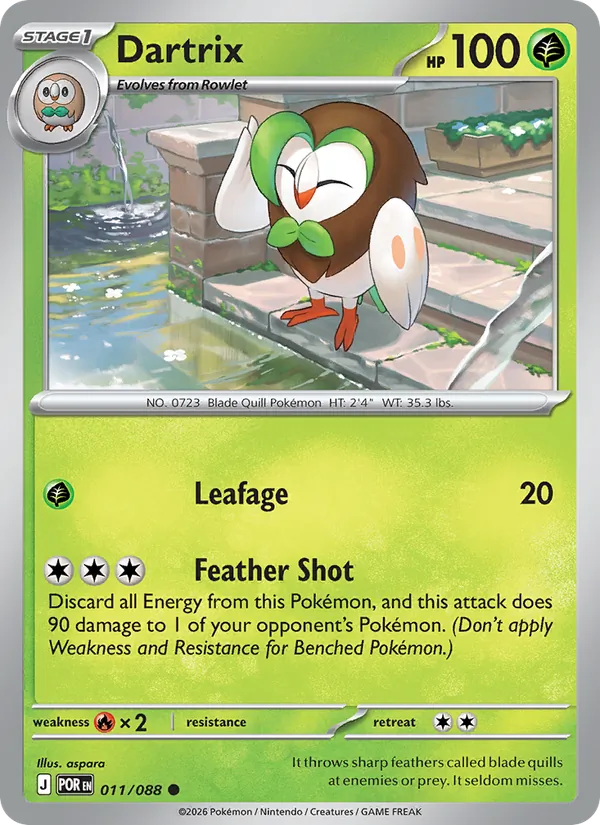 Dartrix 011 – Reverse Holo
