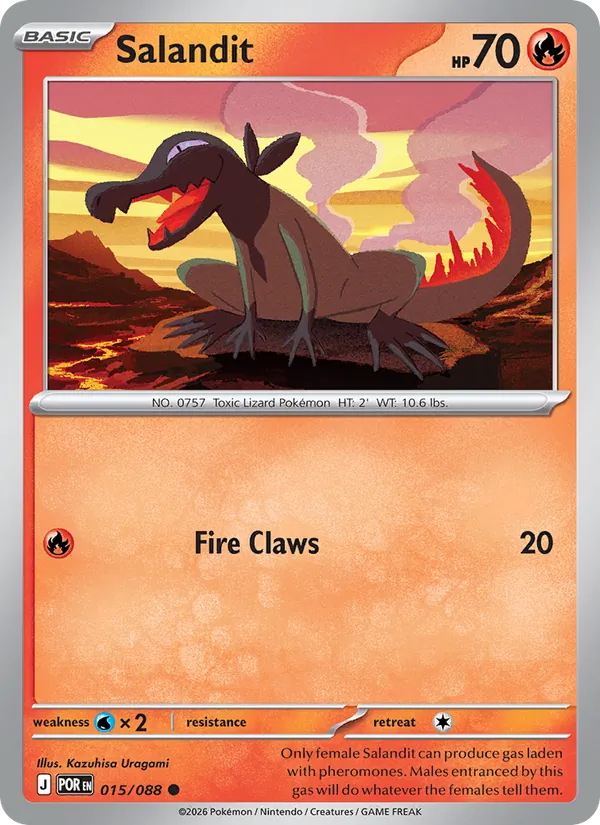 Salandit 015 – Reverse Holo