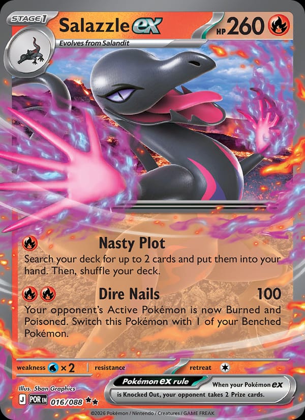 Salazzle ex 016/088