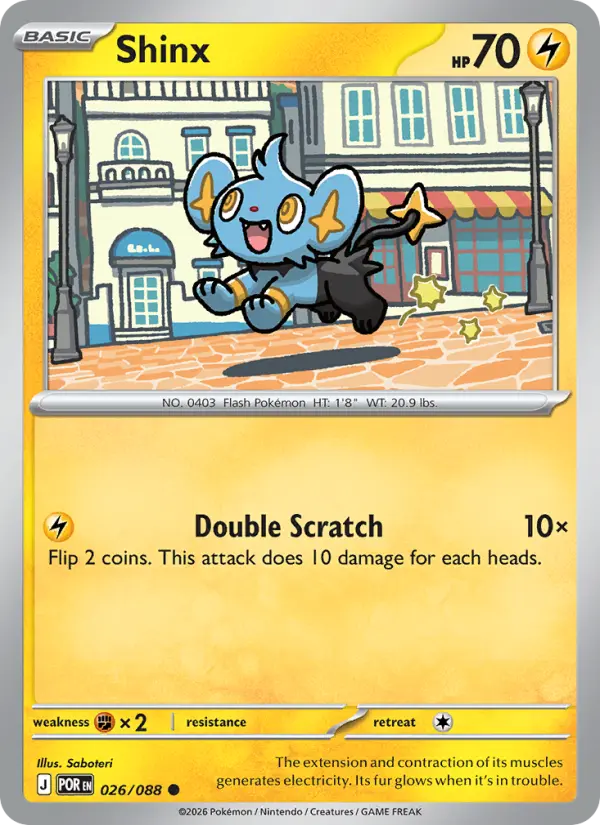 Shinx 026 – Reverse Holo
