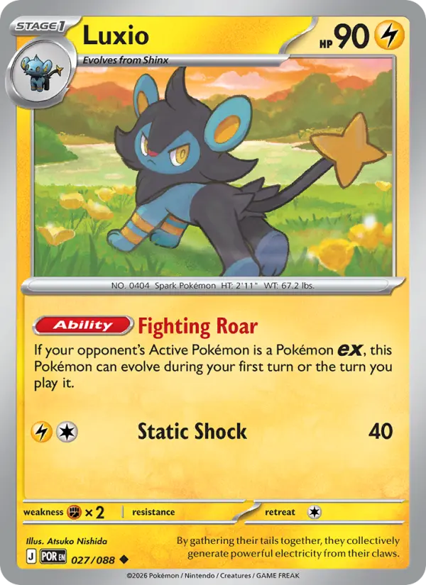 Luxio 027 – Reverse Holo