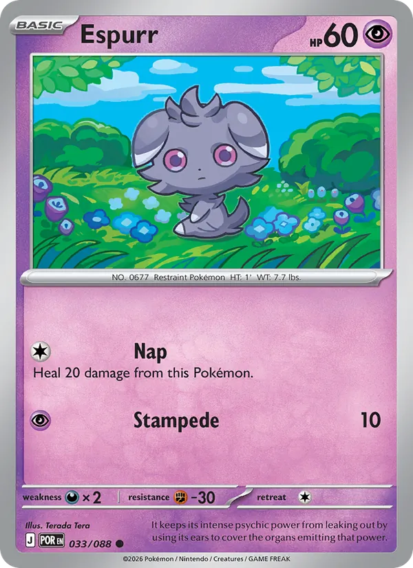 Espurr 033 – Reverse Holo