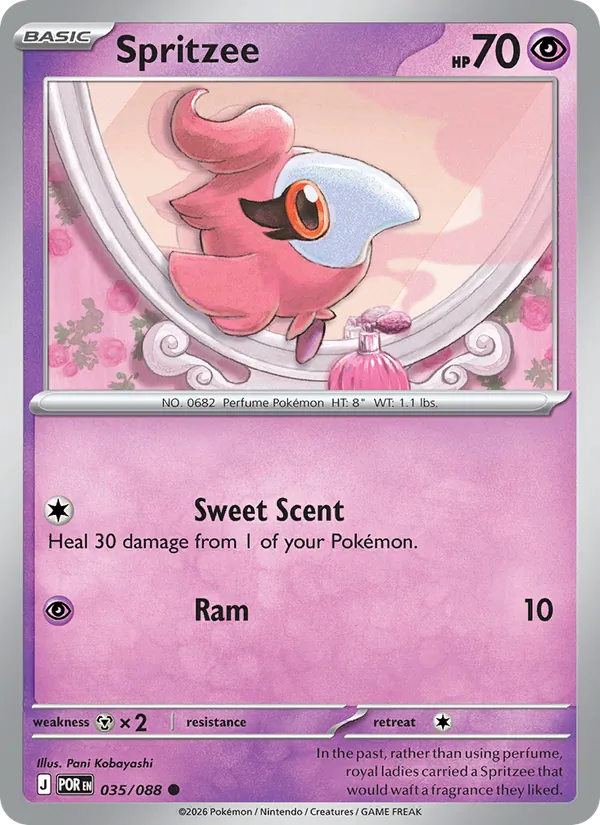 Spritzee 035 – Reverse Holo