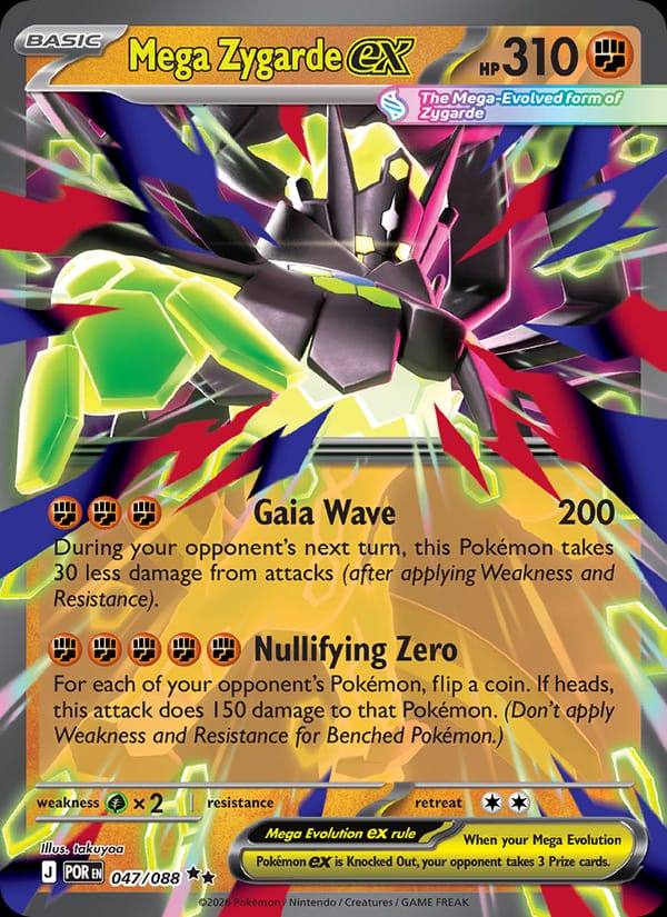 Mega Zygarde ex 047/088