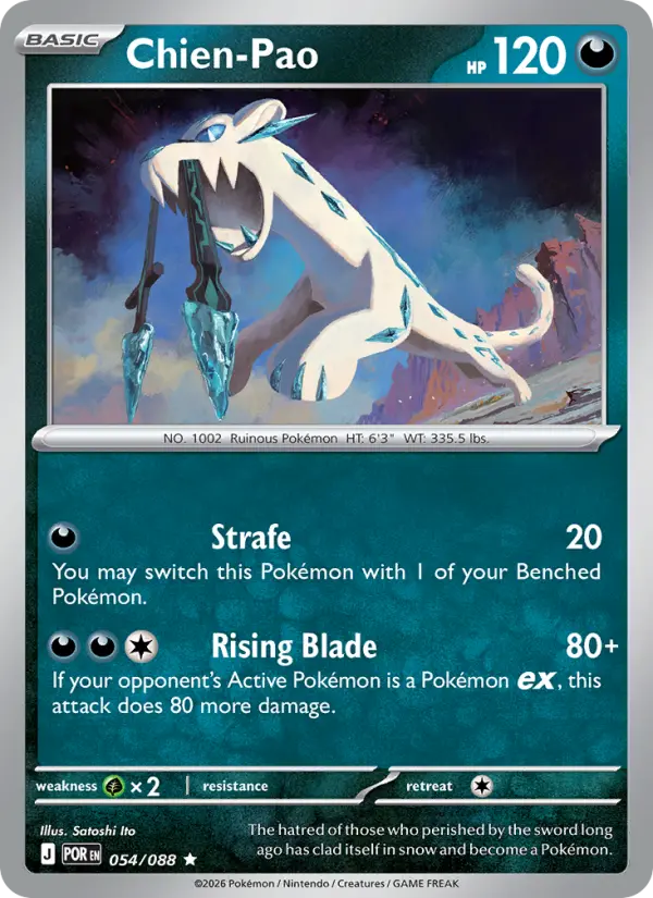 Chien-Pao 054 – Reverse Holo