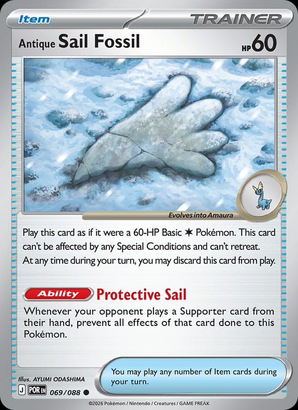Antique Sail Fossil 069/088