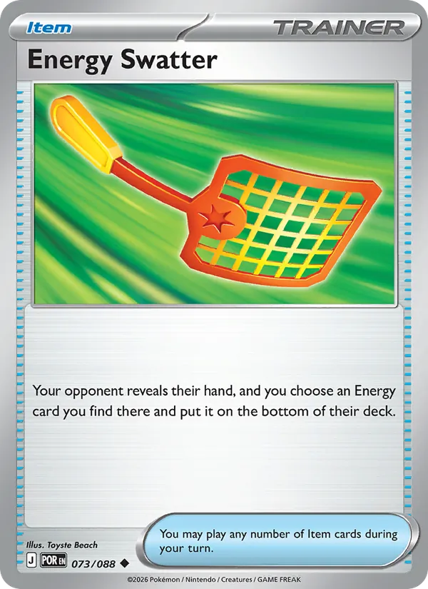 Energy Swatter 073 – Reverse Holo