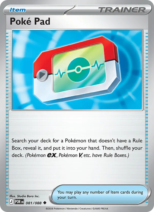 Poké Pad 081 – Reverse Holo