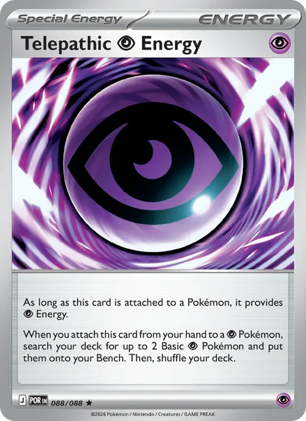 Telepathic Psychic Energy 088 – Non-holo