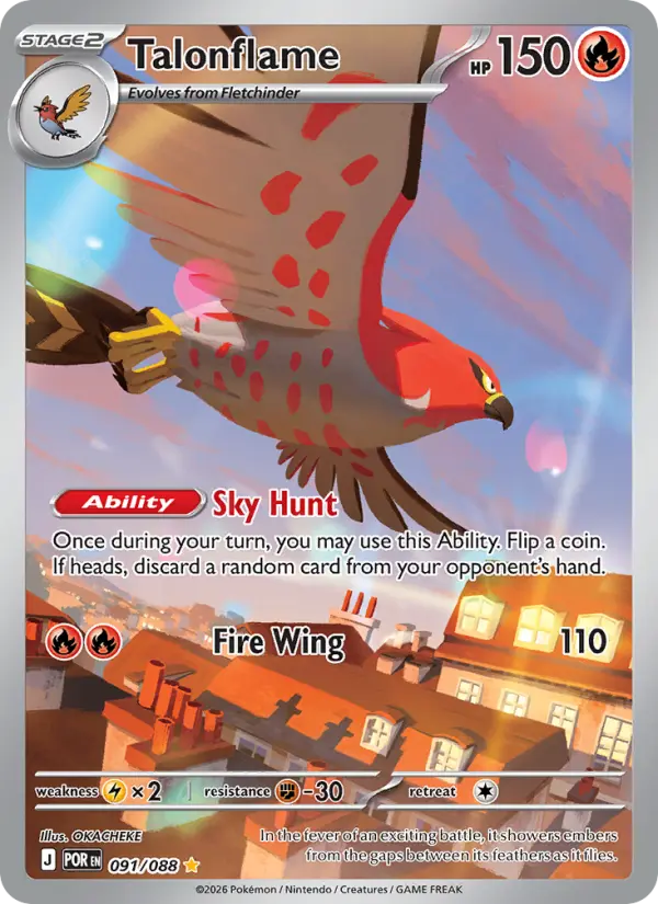 Talonflame 091 – Holo