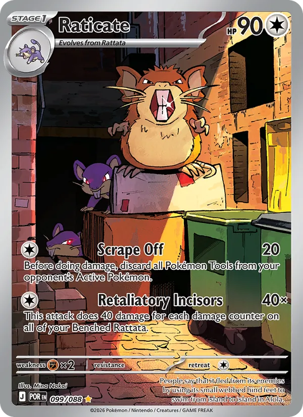 Raticate 099 – Holo