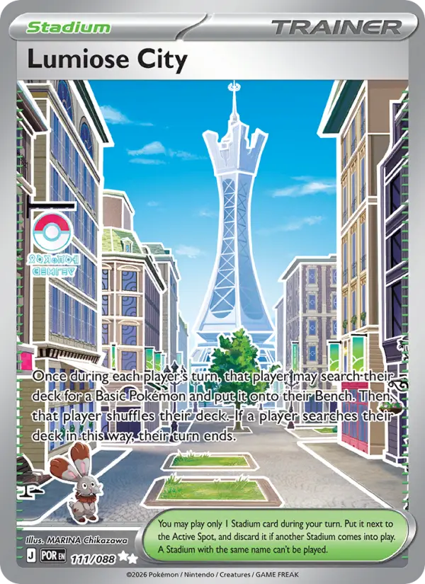 Lumiose City 111 – Holo