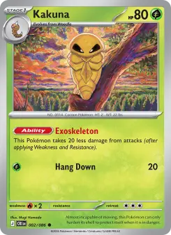 Kakuna – Carta Pokémon TCG