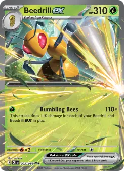 Beedrill ex – Carta Pokémon TCG