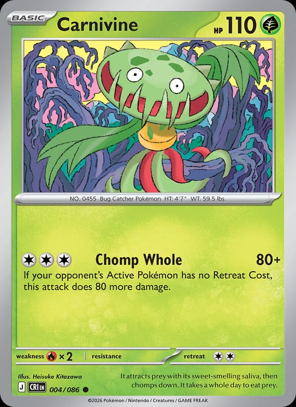 Carnivine 004/086
