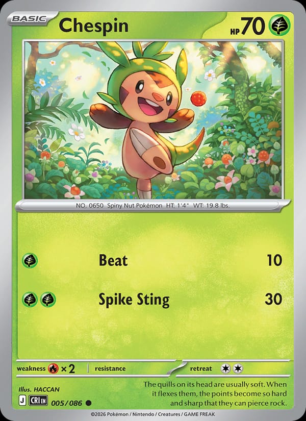 Chespin 005/086