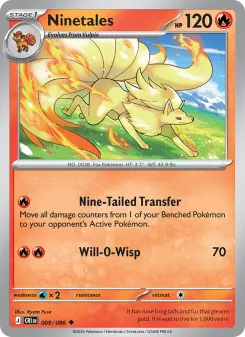 Ninetales – Carta Pokémon TCG