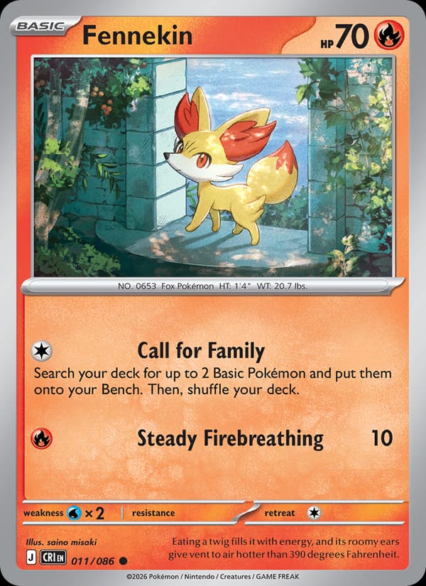 Fennekin 011/086