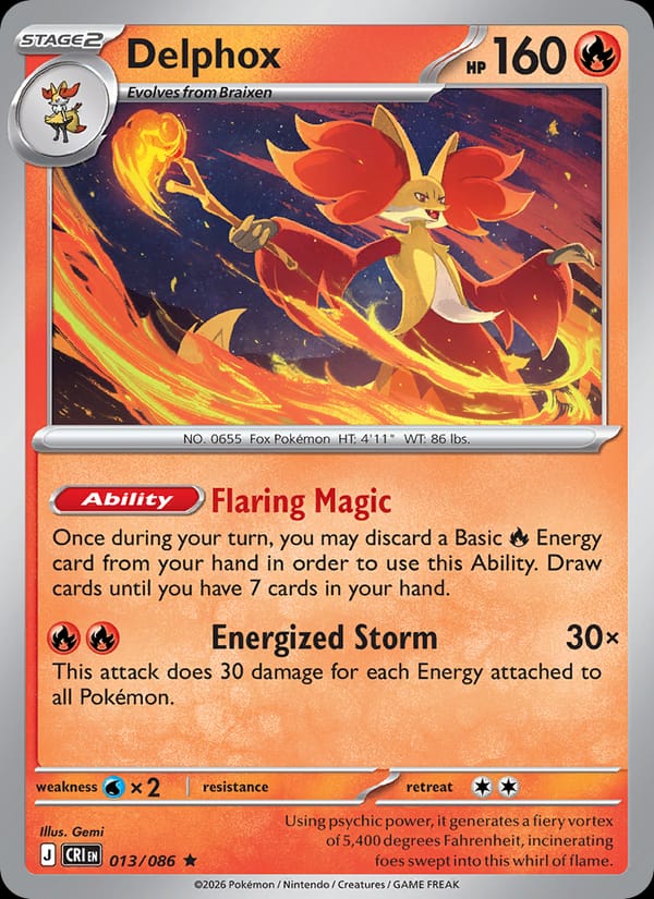 Delphox 013/086