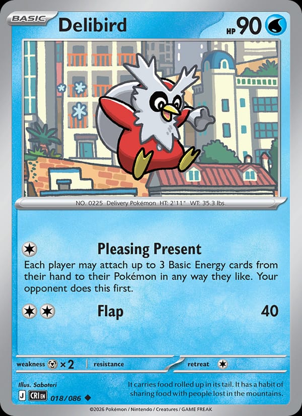 Delibird 018/086