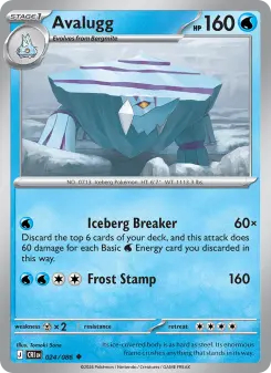 Avalugg – Carta Pokémon TCG