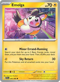 Emolga – Carta Pokémon TCG