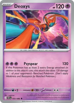 Deoxys – Carta Pokémon TCG