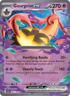 Gourgeist ex – Carta Pokémon TCG